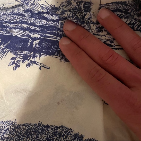 Chloe Toile Longsleeve Silk Minidress - Picture 11 of 16